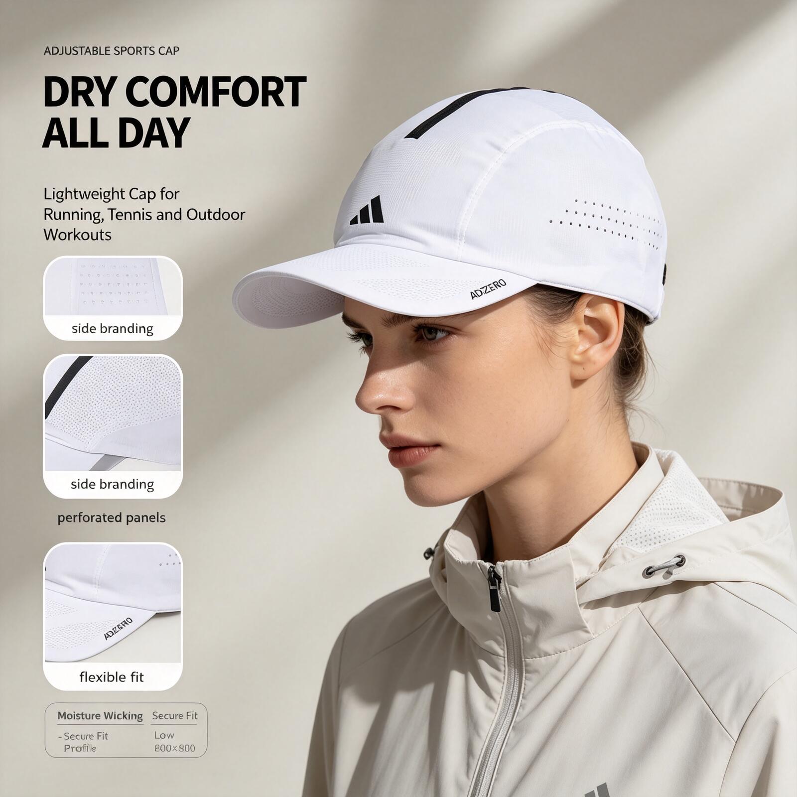 Adidas Witte Running Cap Licht - Running Cap Lightweight recensie en prijs