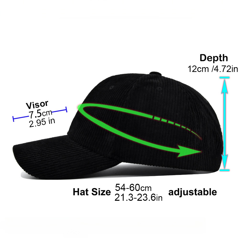 Corduroy trucker pet unisex 5- - Corduroy Cap 5 Panel recensie en prijs