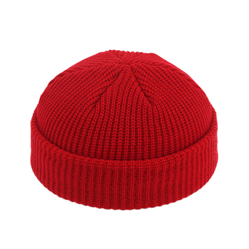 Unisex gebreide beanie met boo - Beanie Cuffed Knit recensie en prijs