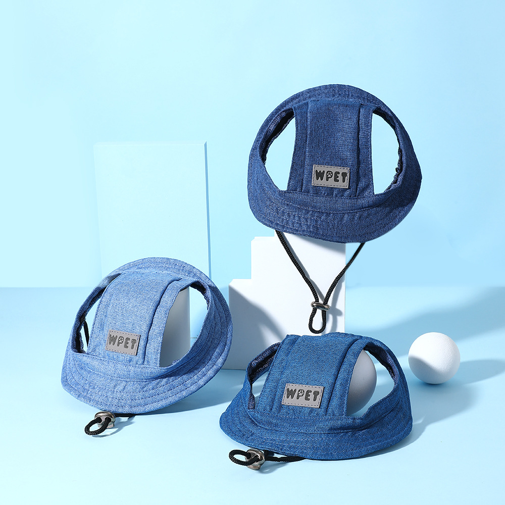 Gewassen denim hondenzonnehoed - Running Cap Lightweight recensie en prijs