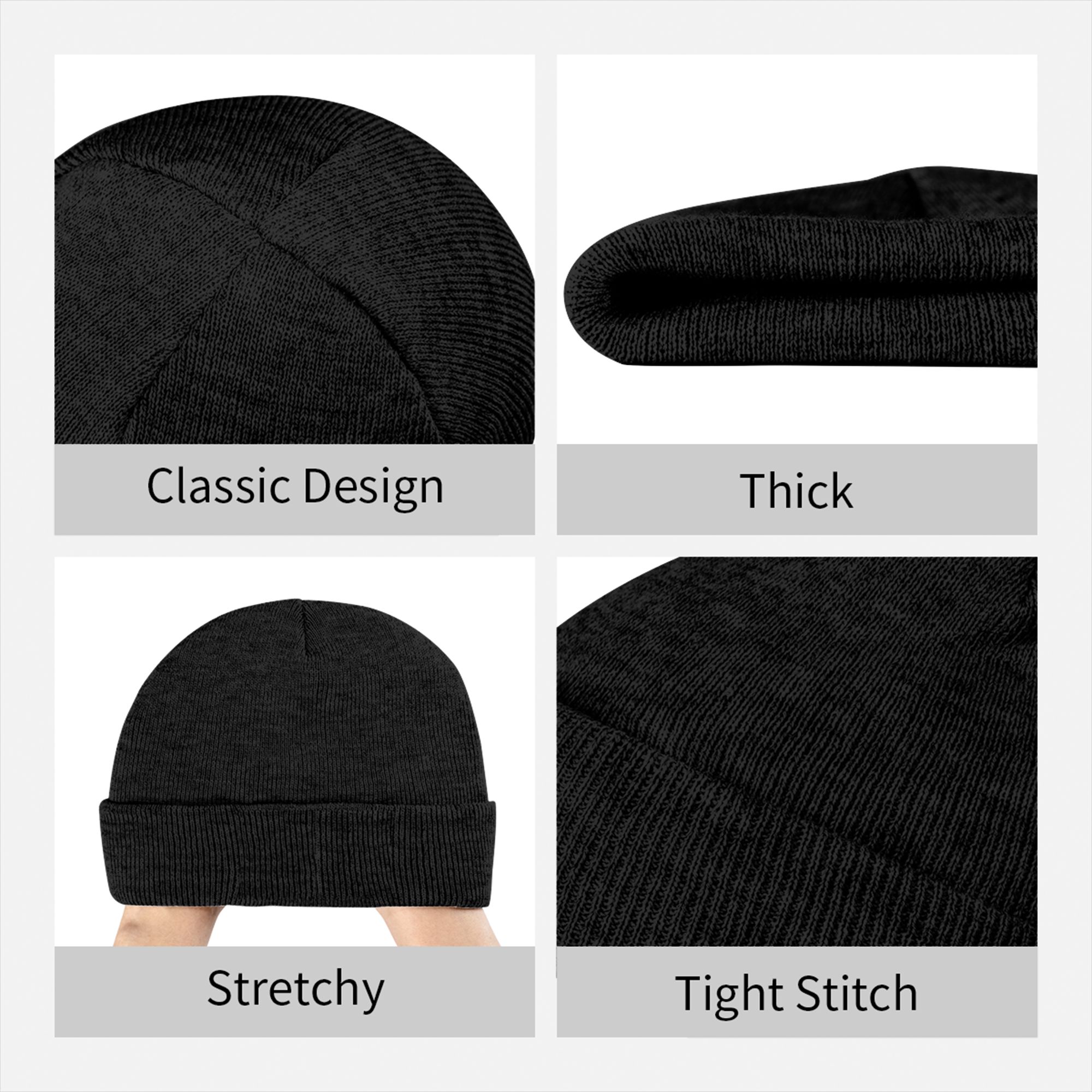 Deus Vult - De Templar Knight  - Beanie Cuffed Knit recensie en prijs